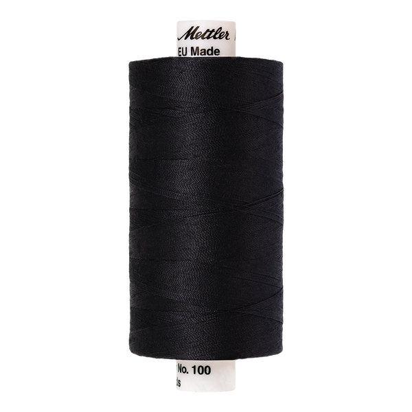 Mettler, Seralon 1000m Farge nr 4000 Black